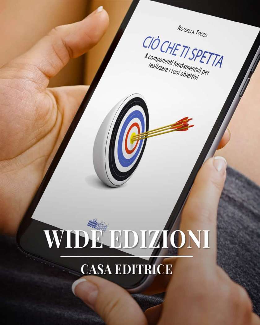 Rossella Tocco ti accompagna in un viaggio di crescita e consapevolezza con Ciò che ti spetta, un libro che ti insegna a mantenere alta la motivazione e a non mollare mai.