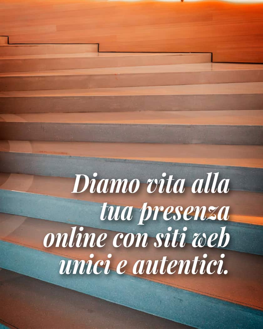 Design moderno per la creazione di un sito web one page professionale