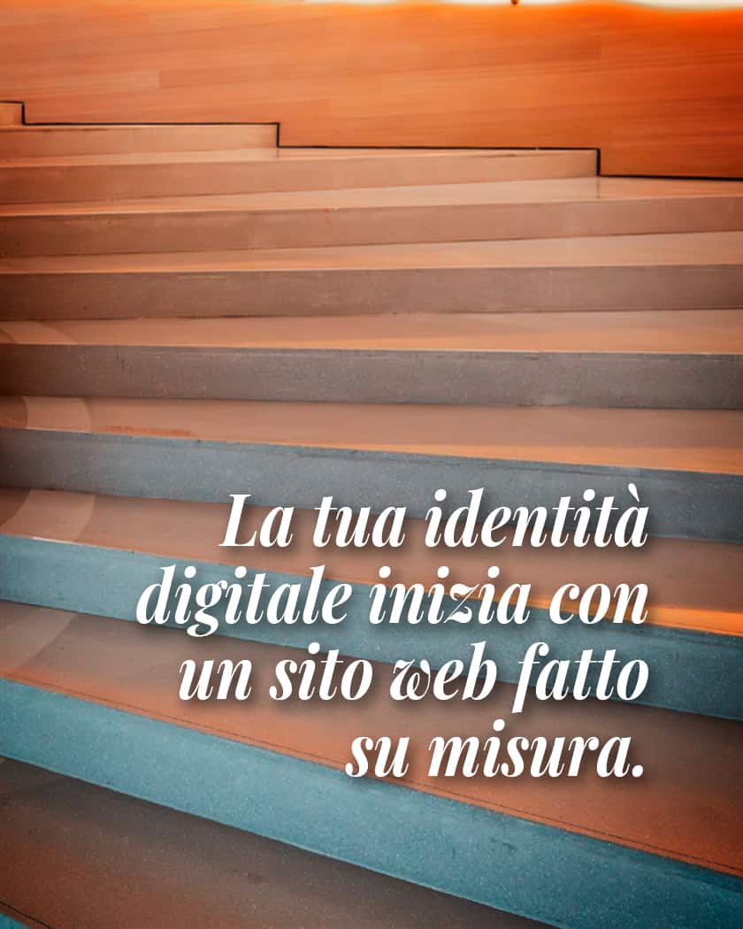 Design creativo e innovativo per un sito web one page moderno