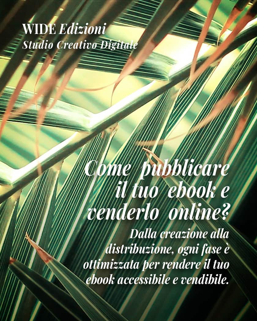 Distribuzione libro cartaceo e digitale online - WIDE Edizioni: Studio Creativo Digitale