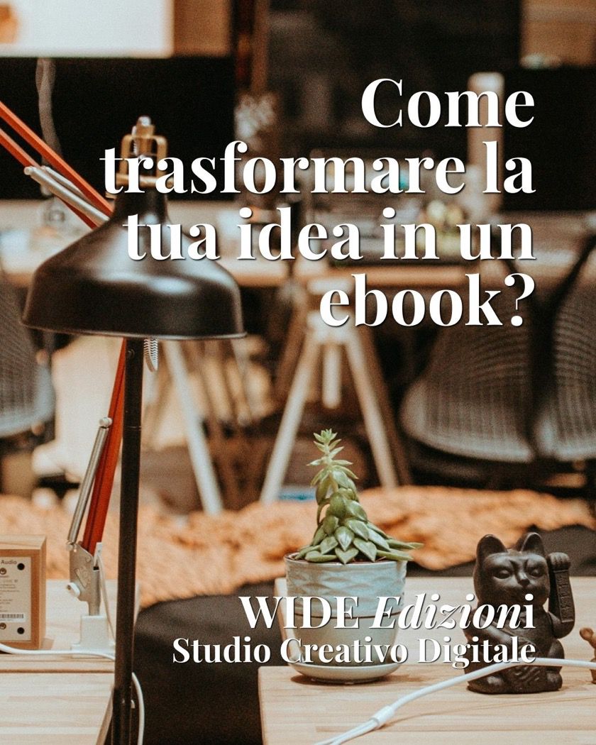 Servizi editoriali per pubblicazione ebook e libri - WIDE Edizioni: Studio Creativo Digitale