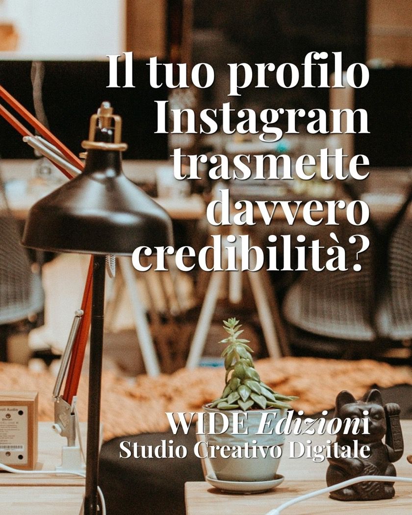 Il tuo profilo Instagram trasmette davvero credibilità?