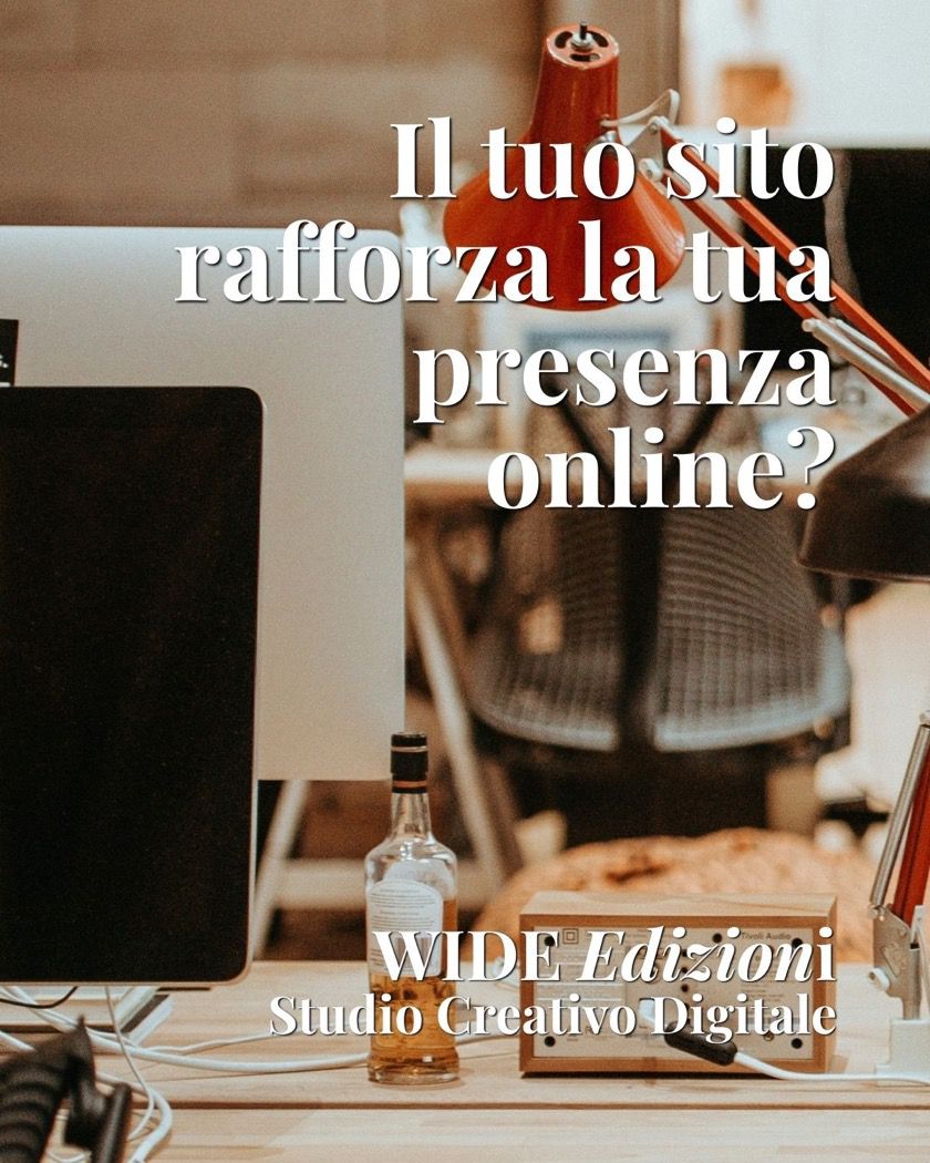 Creazione sito web per attività locali - WIDE Edizioni: Studio Creativo Digitale