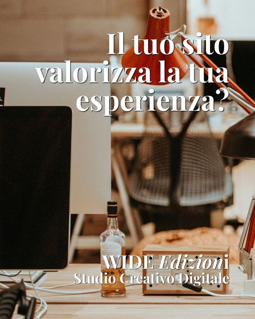 Creazione sito web per attività locali - WIDE Edizioni: Studio Creativo Digitale