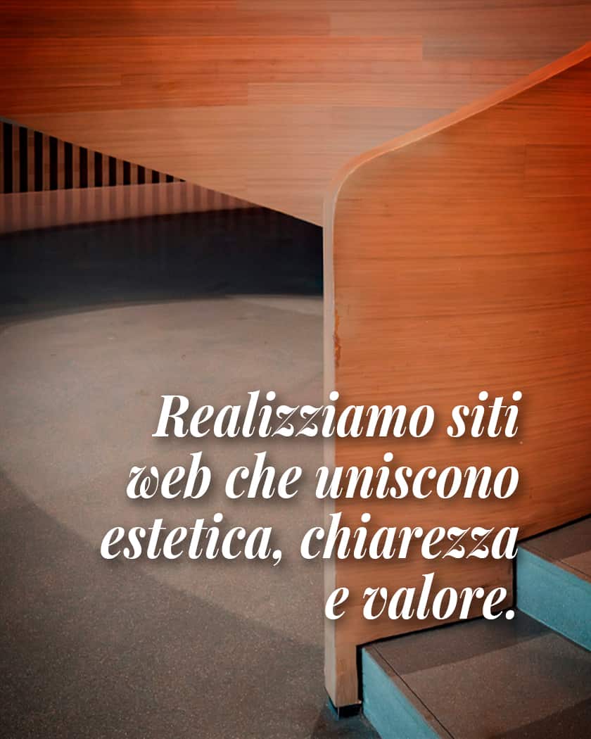 Struttura di un sito one page semplice e user-friendly