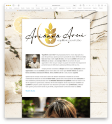 Arianna Arui offre consulenza e corsi di macrobiotica ed EFT per trasformare il rapporto con il cibo, ritrovare energia, equilibrio e benessere interiore.