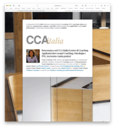 CCA Italia offre formazioni online in coaching, PNL e psicologia applicata, con strumenti concreti per migliorare comunicazione, empatia e competenze professionali.